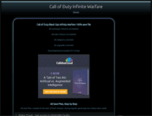 Tablet Screenshot of callofdutysavegames.com